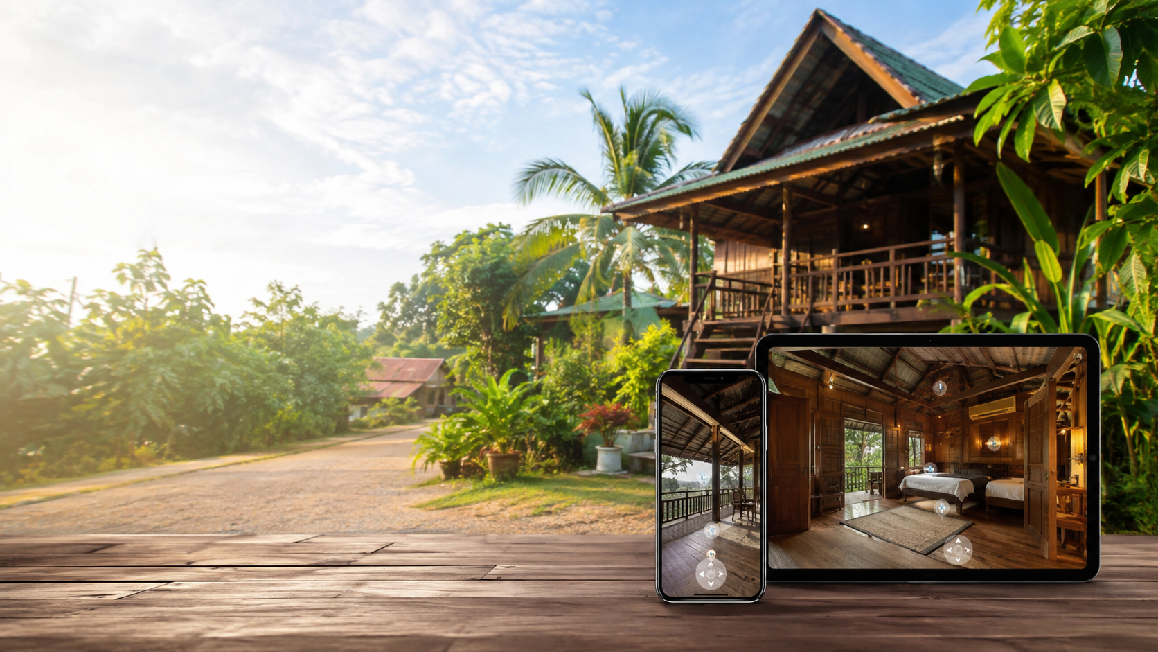 Pemandangan pelancongan desa dalam cadangan Desa Kirana 360+